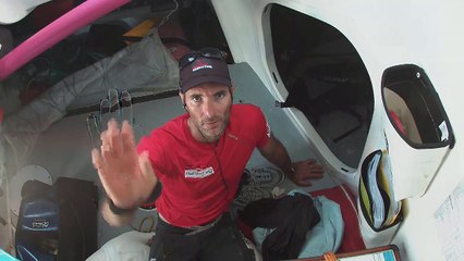 Jérémie Beyou, "C'est parti" sur Maitre Coq