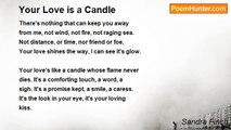 Sandra Finch - Your Love is a Candle