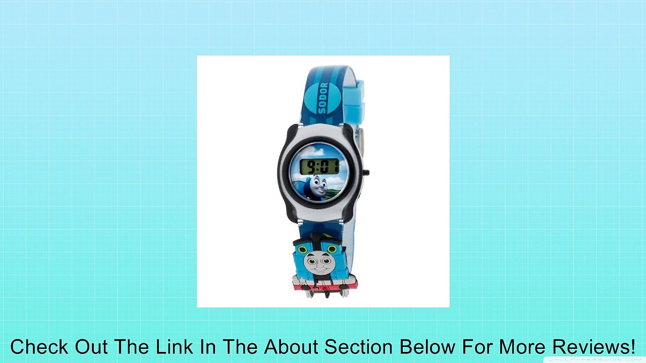 Thomas The Tank Engine and Friends Kids LCD Digital Watch With Slide On Characters Review