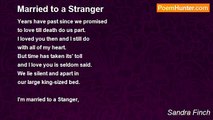 Sandra Finch - Married to a Stranger