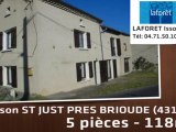 Vente - maison - ST JUST PRES BRIOUDE (43100)  - 118m²