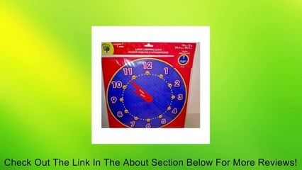 Teaching Tree Large Learning Clock Review