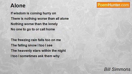 Bill Simmons - Alone