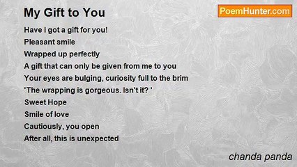 chanda panda - My Gift to You