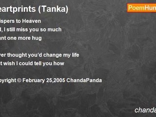chanda panda - Heartprints (Tanka)