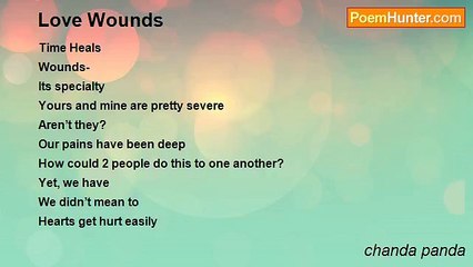 chanda panda - Love Wounds