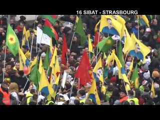 15 SUBAT KOMPLOSU PROTESTO-STRASBOURG