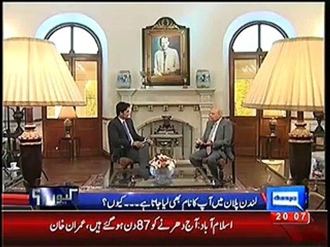 Kyun (Exclusive Interview Governor Punjab Ch. Muhammad Sarwar) - 8th November 2014