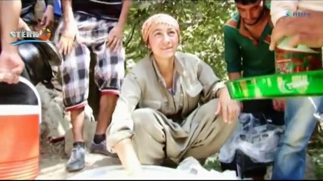ŞENGAL'DEN GÖÇ EDEN EZİDİ KÜRTLERİNE HPG GERİLLALARI YARDIM EDİYOR