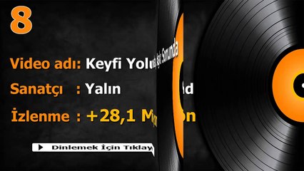 YouTube'da En Çok Dinlenen 10 Türkçe Şarkı