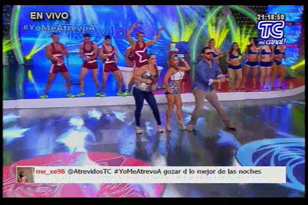 Atrevidos: El DUAL le puso un reto a Gabriela Pazmiño.