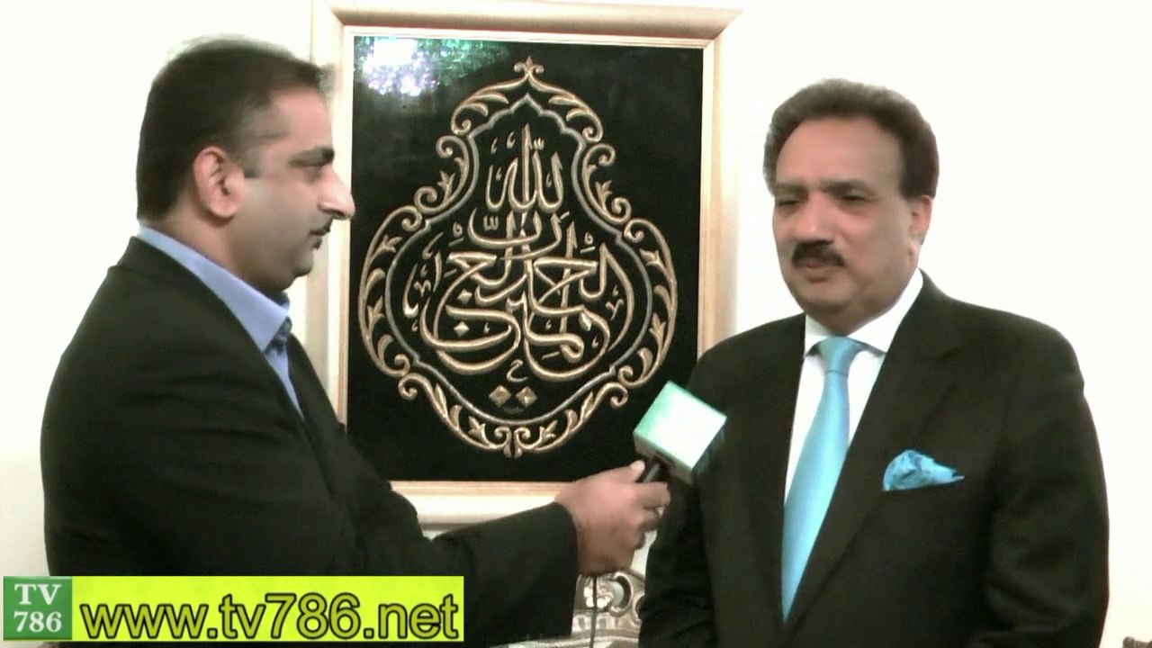 Rehman Malik on PIA flight & VIP culture issue Exclusive Interview for TV786
