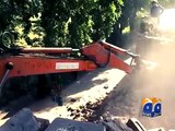 Sargodha: Sports Stadium walls demolished-Geo Reports-08 Nov 2014