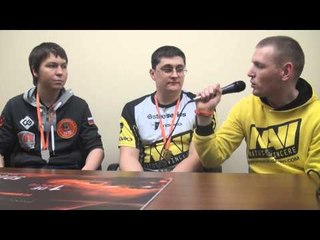 Интервью с RR.Unity.Anatolich & Na`Vi.de1uxe @ WGL S3 Final