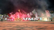 Ultras Salerno in Salernitana - Parma a Eboli (04.08.2014)