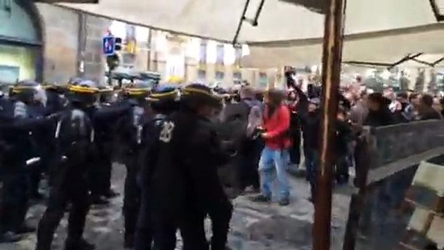 Manifestation à Rennes