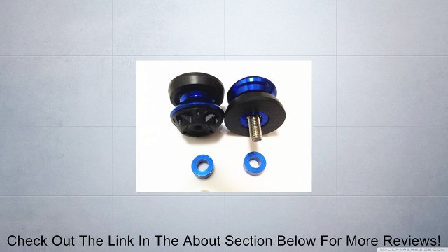 Rear Stand Swingarm Spools for Kawasaki 8mm Ninja Zx10r 2011 2012 2013 Blue Review