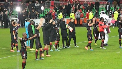 07/11/14 : SRFC-FCL : communion public / joueurs