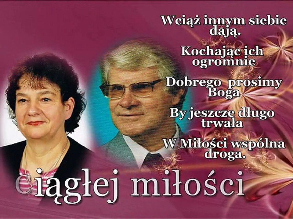 Jubileusz 40lat Jozef i Halina 3