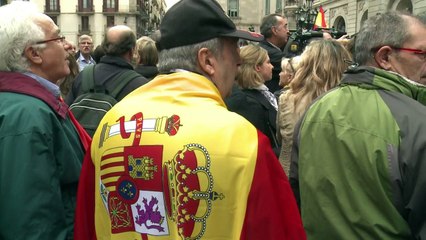 Barcelone: manifestation anti-indépendance à la veille du vote