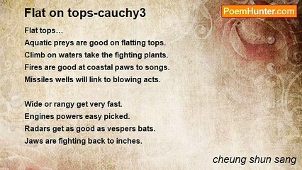 cheung shun sang - Flat on tops-cauchy3