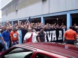 Corteo Ultras Curva A Napoli a Londra (West ham - Napoli, 8/8/2009)