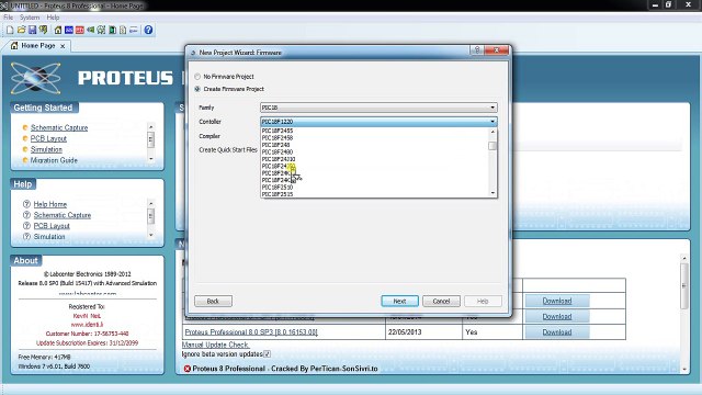 How to install proteus 8.0 Setup and Crack (part 2) + Making Project tutorial