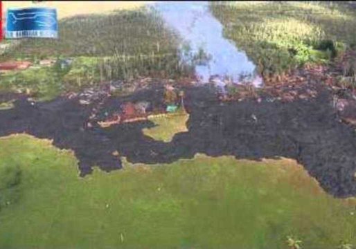 Hawaiian Officials Study Lava Flow for Road Strategy