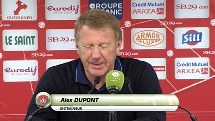 Réaction d'Alex Dupont après Stade Brestois 29 - Le Havre AC