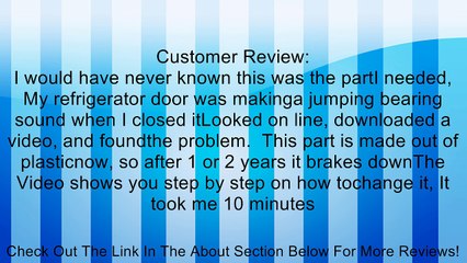 Whirlpool 2182179 Door Cam Review