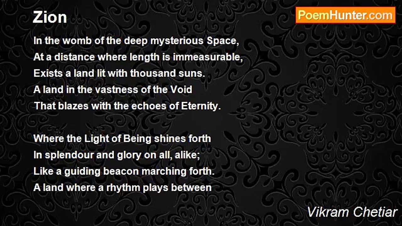 Vikram Chetiar - Zion