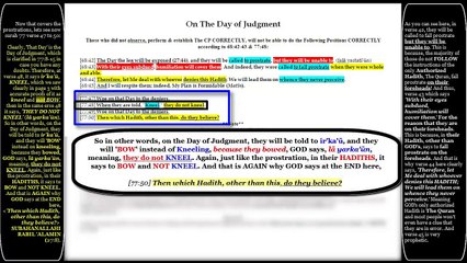 HD- Do You Bow or Kneel on The Judgment Day? - Explained Through The Quran (4/9)
