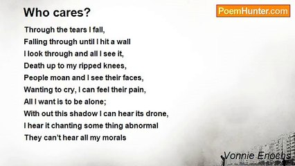 Vonnie Enochs - Who cares?