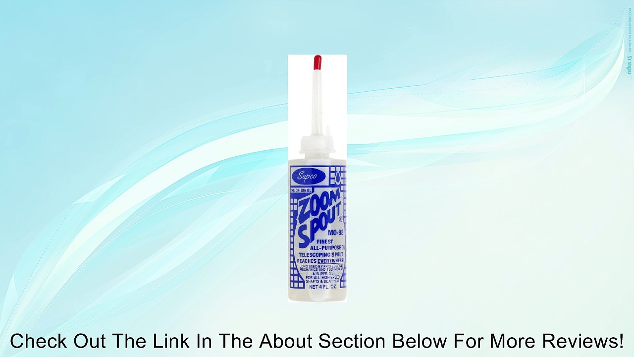 Supco CE441 Zoom Spout Oiler Review