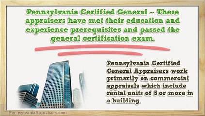 What is a Pennsylvania Certified Appraiser & Do I Need One?