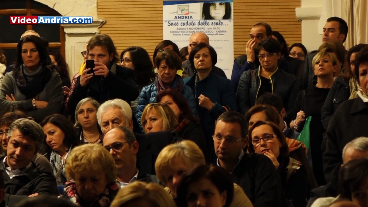 “Sono caduta dalle scale…”: ad Andria un convegno sulla violenza sulle donne