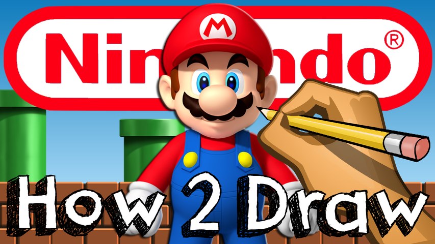 How To Draw Mario For Kids