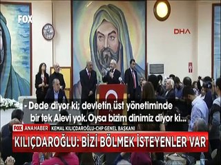 Kılıçdaroğlu Sözümüz söz olsun Ayrışmayacağız Bölünmeyeceğiz