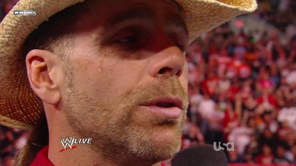 The Heartbreak Kid Shawn Michaels has left the building!