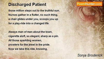 Sonja Broderick - Discharged Patient