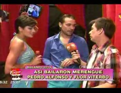 Pedro nota en La Cocina del Show (back baile Merengue) - 08 de Noviembre