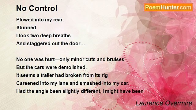 Laurence Overmire - No Control