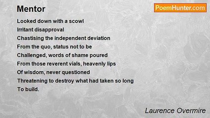 Laurence Overmire - Mentor