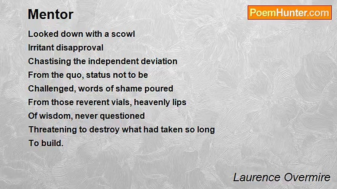 Laurence Overmire - Mentor