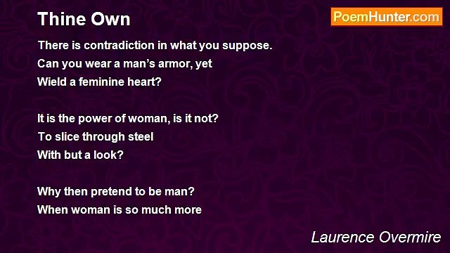 Laurence Overmire - Thine Own