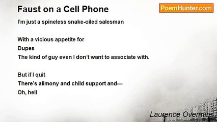 Laurence Overmire - Faust on a Cell Phone