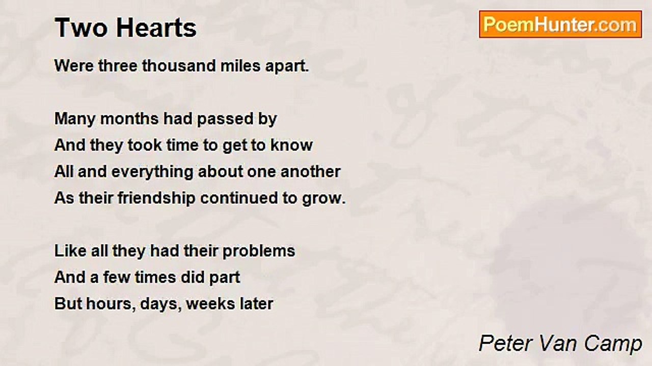 Peter Van Camp - Two Hearts