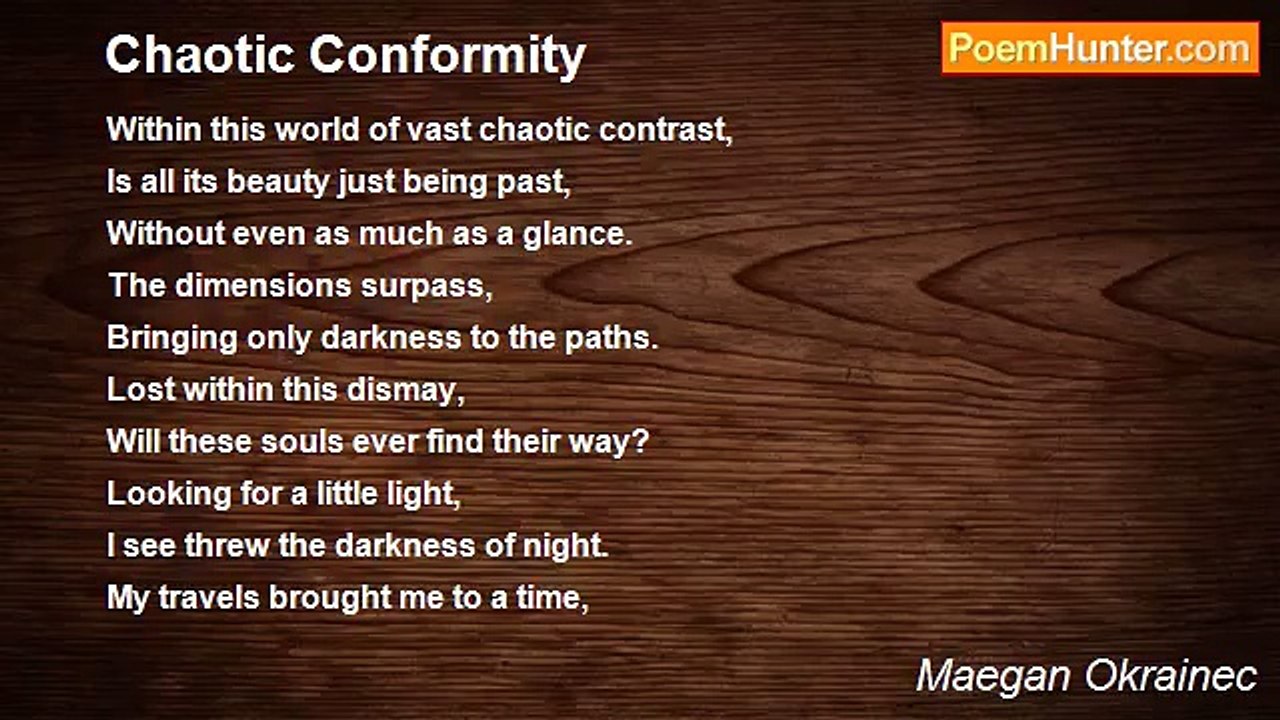 Maegan Okrainec - Chaotic Conformity