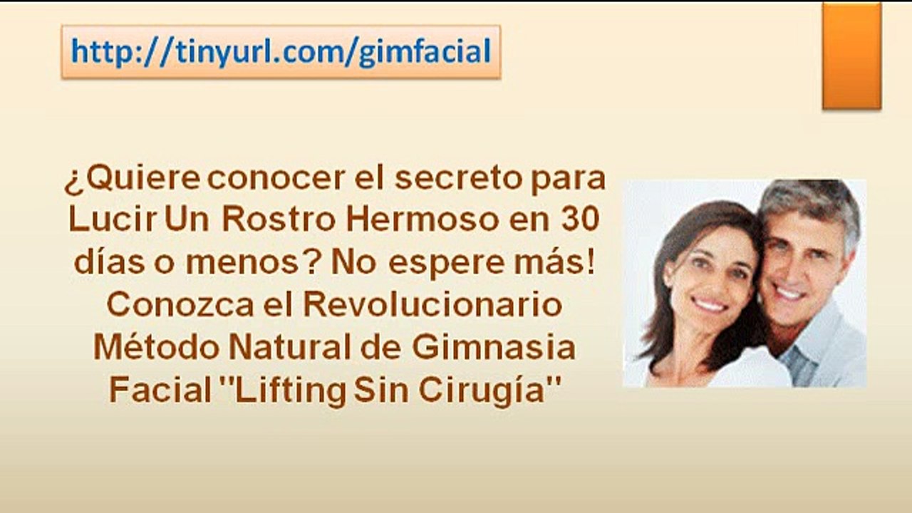 Como Evitar Flacidez Facial