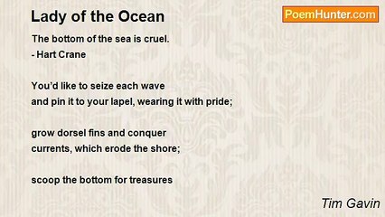 Tim Gavin - Lady of the Ocean